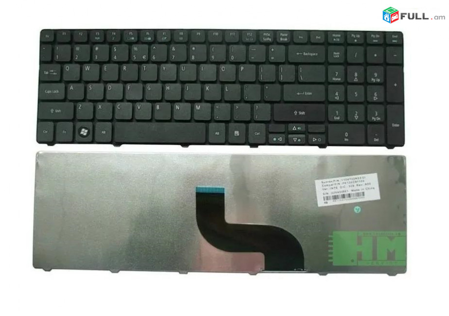 ACER ASPIRE 5551, 5625, 5736, 5742, 5820, 7540 SERIES Keyboard Ստեղնաշար Клавиатура