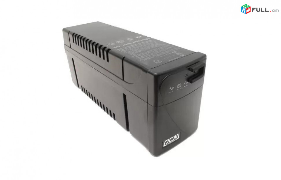 UPS Powercom Black Knight BNT-500A 300W ИБП բլոկ аккамулятор Մարտկոց Սնուցման