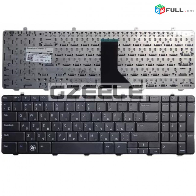 DELL Inspiron 1564 I1564 1564D P08F US Series Keyboard ստեղնաշար клавиатура