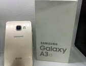 Samsung Galaxy A3 2016 gold, tupov, 16gb idealakan vichak, aparik texum 0%