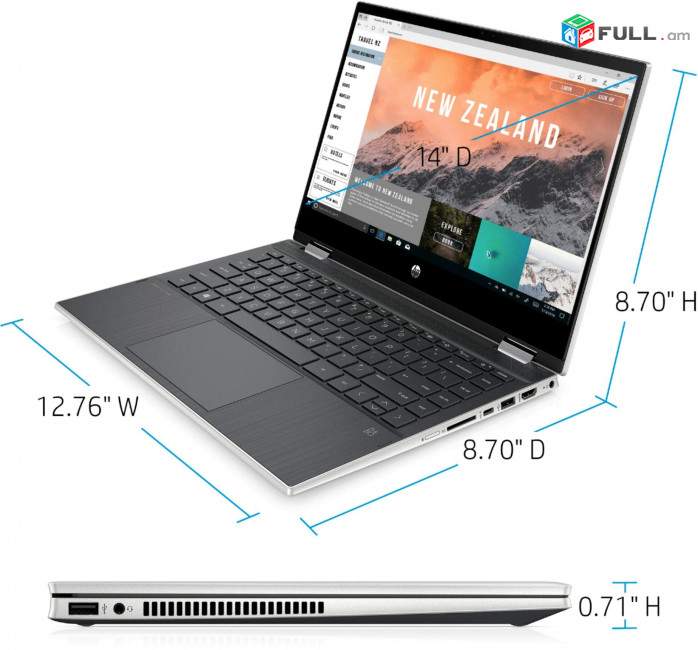 HP Pavilion 14m-dw0013dx անվճար առաքում