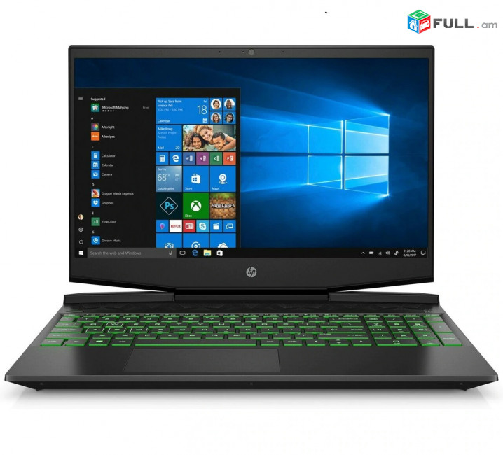 HP Pavilion Gaming 15-dk1035nr անվճար առաքում