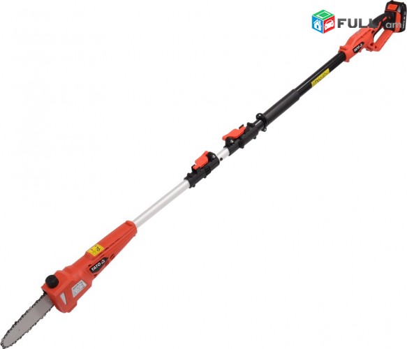 Շղթայավոր սղոց մարտկոցով երկար պոչ 18Վ YATO YT-82836