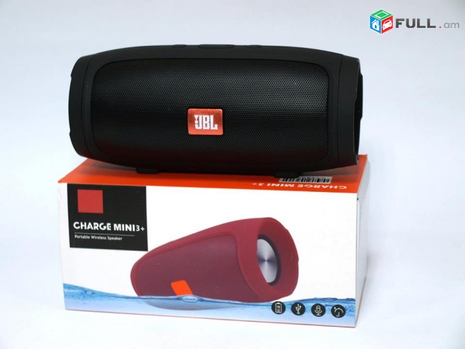 JBL Charge 3 Minia + Բարձրախոս, դինամիկ, dinamik, mikrafon, akanjakal