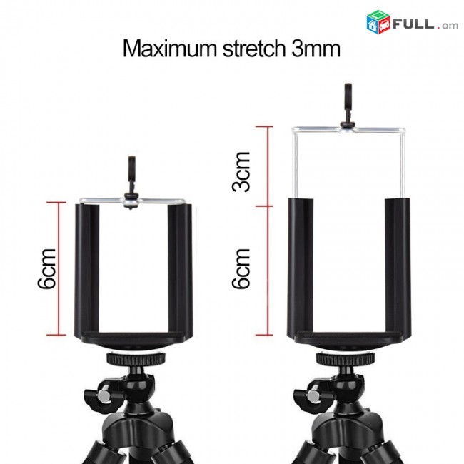 Ճկուն շտատիվ (Mini Tripod) նկարահանումների???? համար, blogging tripod,ponopod,shtativ,bloger