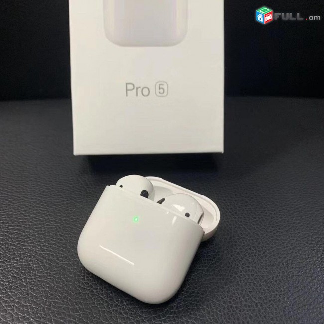 Փոքր մոդել՝ Airpods Pro 5 Անլար Ականջակալ, airpods anlar akanjakal, tws, air headphone, bluetooth headset