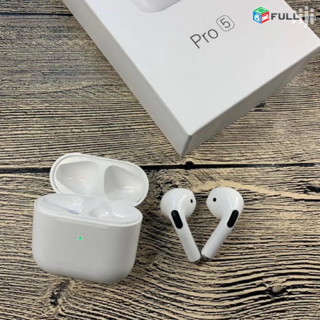 Փոքր մոդել՝ Airpods Pro 5 Անլար Ականջակալ, airpods anlar akanjakal, tws, air headphone, bluetooth headset