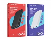 հեռախոսի Լիցքավորիչ Power Bank BOROFONE BJ3 10000mAh, power bank pover bank, արտաքին լիցքավորիչ, artaqin licqavorich,