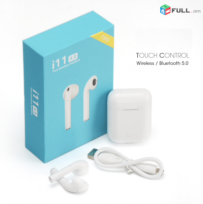  i11 անլար ականջակալներ, i12, inpods 12, wireless headphone, headset, naushnik, akanjakal anlar