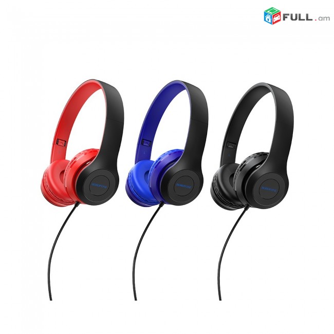 Լարով ականջակալ BOROFONE BO5, naushnik, akanjakal, wireless headphone, headset, larov 