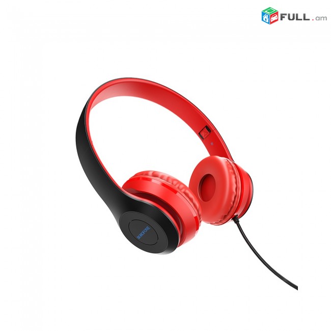 Լարով ականջակալ BOROFONE BO5, naushnik, akanjakal, wireless headphone, headset, larov 