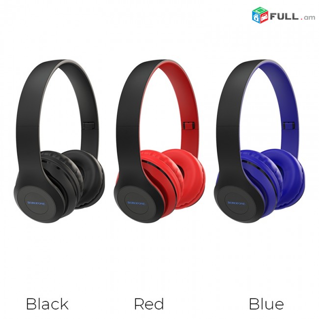 Լարով ականջակալ BOROFONE BO4, naushnik, akanjakal, wireless headphone, headset, larov