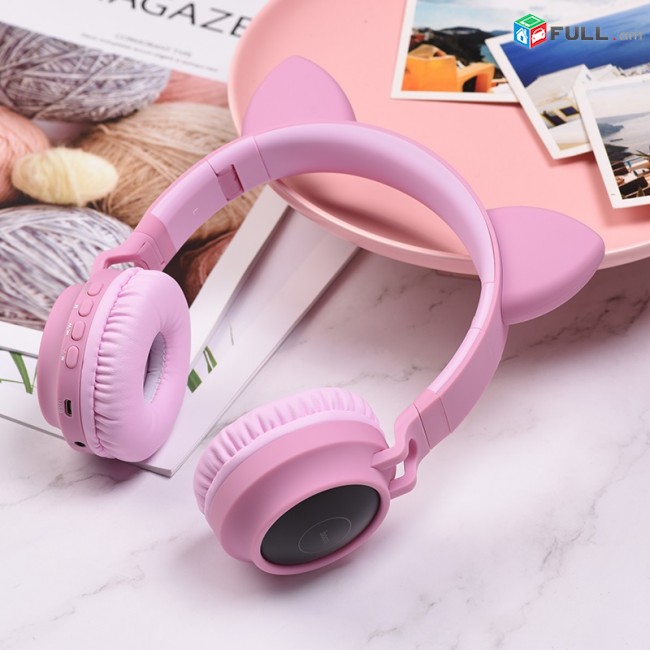 Թիթիզ ականջակալ աղջիկների համար, girl headset, headphone, akanjakal, titiz naushnik, akanjakal axjikneri hamar