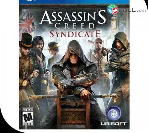 Playstation 4 Խեղեր Ps 4 Ps 3 Լիցենզիոննի ու երաշխիքով Օրիգինալ փաթեթով Assassin