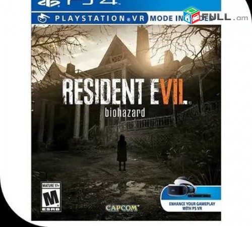 Playstation 4 Խեղեր Ps 4 Ps 3 Լիցենզիոննի ու երաշխիքով Օրիգինալ փաթեթով RESIDENT