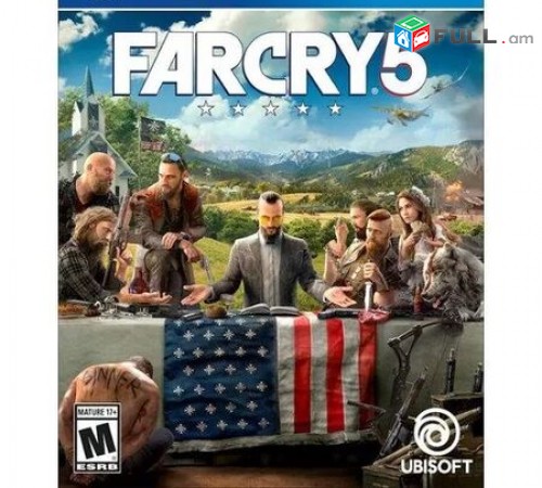 Ps4 Խեղեր Playstation4 Ps3 Լիցենզիոննի ու երաշխիքով Օրիգինալ փեթեթով Far Cry 5