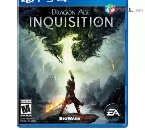 Ps4 Խեղեր Playstation4 Ps3 Լիցենզիոննի ու երաշխիքով Օրիգինալ փեթեթով Dragon Age: