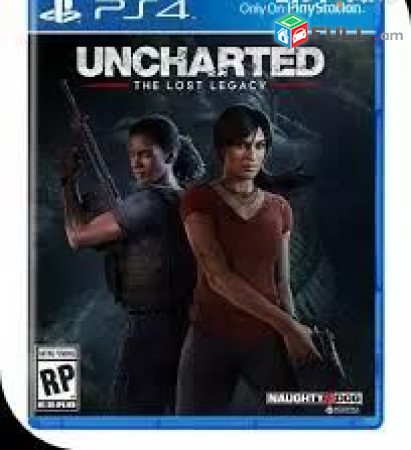 Playstation 4 Խեղեր Ps 4 Ps 3 Լիցենզիոննի ու երաշխիքով Օրիգինալ փաթեթով Uncharte