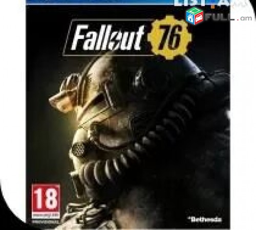 Playstation 4 Խեղեր Ps 4 Ps 3 Լիցենզիոննի ու երաշխիքով Օրիգինալ փաթեթով Fallout 