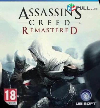 Playstation 4 Խեղեր Ps 4 Ps 3 Լիցենզիոննի ու երաշխիքով Օրիգինալ փաթեթով Assassin