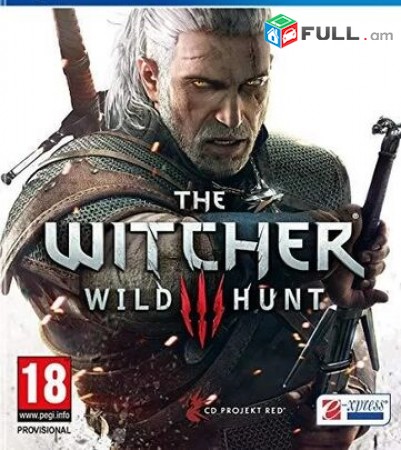 Ps4 Խեղեր Playstation4 Ps3 Լիցենզիոննի ու երաշխիքով Օրիգինալ փեթեթով The Witcher