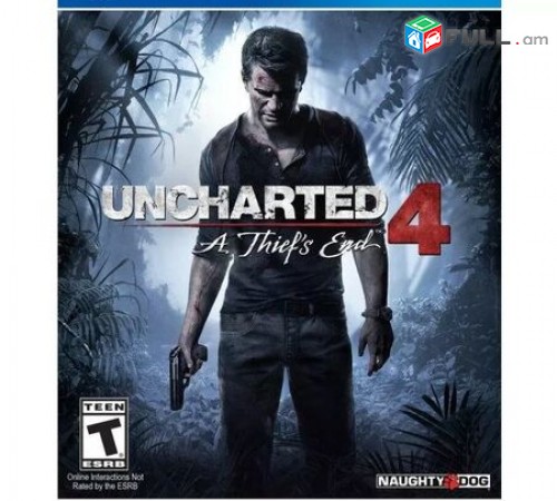 Ps4 Խեղեր Playstation4 Ps3 Լիցենզիոննի ու երաշխիքով Օրիգինալ փեթեթով Uncharted 4
