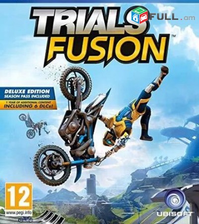Ps4 Խեղեր Playstation4 Ps3 Լիցենզիոննի ու երաշխիքով Օրիգինալ փեթեթով Trials Fusi