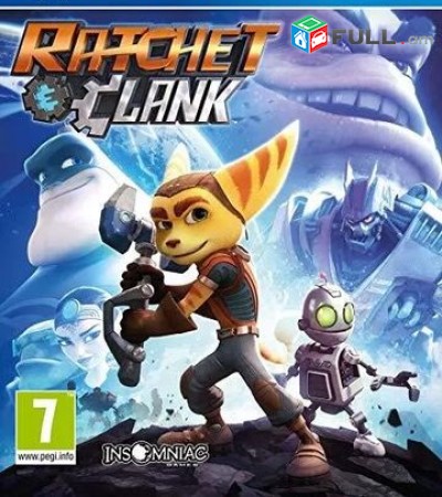 Ps4 Խեղեր Playstation4 Ps3 Լիցենզիոննի ու երաշխիքով Օրիգինալ փեթեթով Ratchet & C