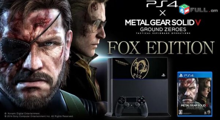 Ps4 Խեղեր Playstation4 Ps3 Ps 4 Լիցենզիոննի ու երաշխիքով Օրիգինալ փաթեթ Metal Ge