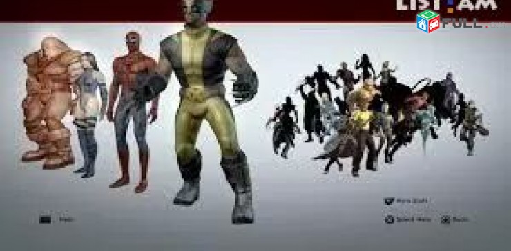 Ps4 Խեղեր Playstation4 Ps3 Ps 4 Լիցենզիոննի ու երաշխիքով Օրիգինալ փաթեթ Marvel: 