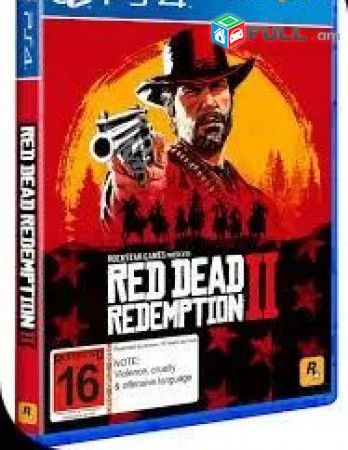 Playstation 4 Խեղեր Ps 4 Ps 3 Լիցենզիոննի ու երաշխիքով Օրիգինալ փաթեթով Red Dead