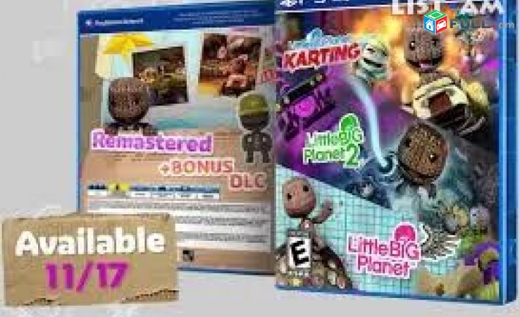Ps4 Խեղեր Playstation4 Ps3 Ps 4 Լիցենզիոննի ու երաշխիքով Օրիգինալ փաթեթ LittleBi