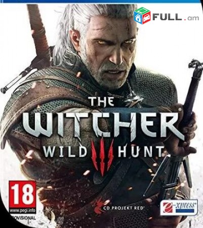 Playstation 4 Խեղեր Ps 4 Ps 3 Լիցենզիոննի ու երաշխիքով Օրիգինալ փաթեթով The Witc