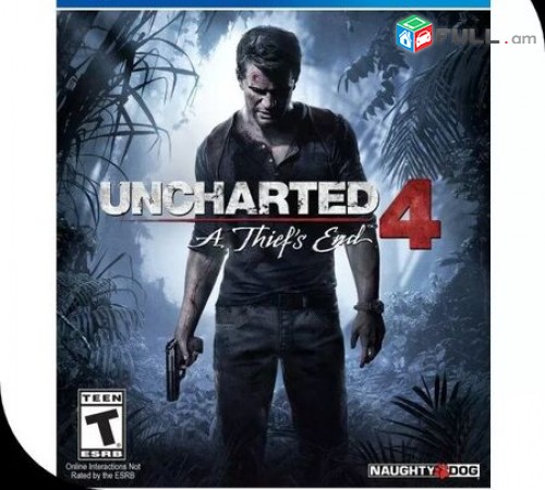 Playstation 4 Խեղեր Ps 4 Ps 3 Լիցենզիոննի ու երաշխիքով Օրիգինալ փաթեթով Uncharte