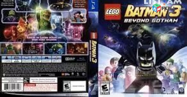 Ps4 Խեղեր Playstation4 Ps3 Ps 4 Լիցենզիոննի ու երաշխիքով Օրիգինալ փաթեթ Lego Bat