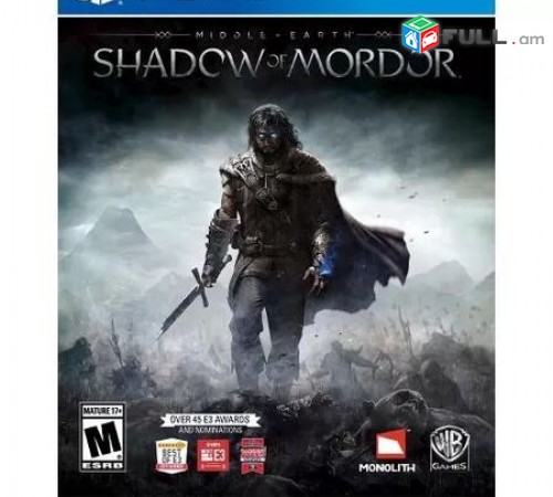 Ps4 Խեղեր Playstation4 Ps3 Լիցենզիոննի ու երաշխիքով Օրիգինալ փեթեթով Middle-eart