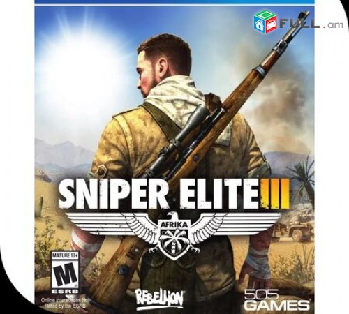 Playstation 4 Խեղեր Ps 4 Ps 3 Լիցենզիոննի ու երաշխիքով Օրիգինալ փաթեթով Sniper E