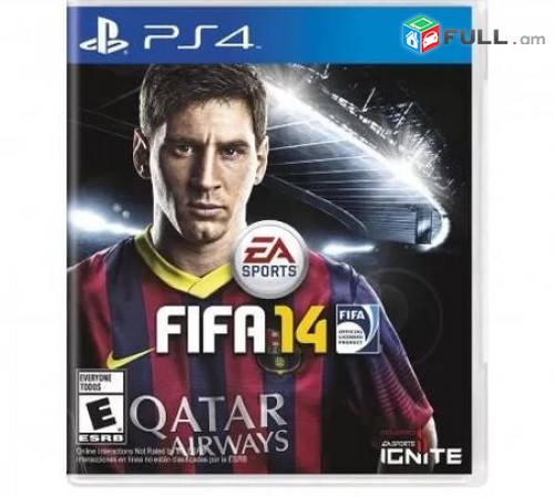Ps4 Խեղեր Playstation4 Ps3 Լիցենզիոննի ու երաշխիքով Օրիգինալ փեթեթով FIFA 14