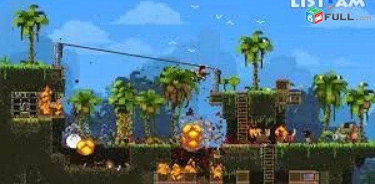 Ps4 Խեղեր Playstation4 Ps3 Լիցենզիոննի ու երաշխիքով Օրիգինալ փեթեթով Broforce