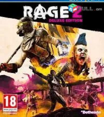 Ps4 Խեղեր Playstation4 Ps3 Լիցենզիոննի ու երաշխիքով Օրիգինալ փեթեթով Rage 2