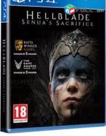 Ps4 Խեղեր Playstation4 Ps3 Լիցենզիոննի ու երաշխիքով Օրիգինալ փեթեթով Hellblade