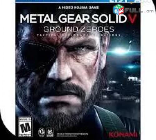 Playstation 4 Խեղեր Ps 4 Ps 3 Լիցենզիոննի ու երաշխիքով Օրիգինալ փաթեթով Metal Ge