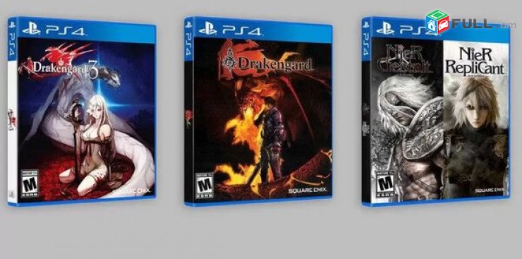 Ps4 Խեղեր Playstation4 Ps3 Ps 4 Լիցենզիոննի ու երաշխիքով Օրիգինալ փեթեթ Drakenga