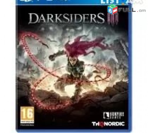 Ps4 Խեղեր Playstation4 Ps3 Լիցենզիոննի ու երաշխիքով Օրիգինալ փեթեթով Darksiders 