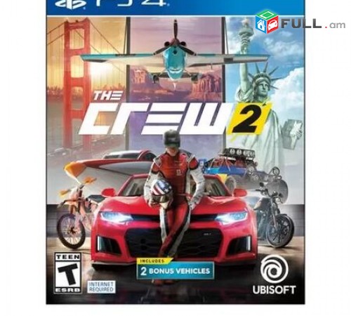 Ps4 Խեղեր Playstation4 Ps3 Լիցենզիոննի ու երաշխիքով Օրիգինալ փեթեթով THE CREW® 2