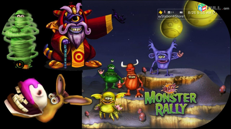 Ps 5 Playstation5 Ps4 Playstation 4 Ps3 Sony Խաղեr 		Buzz  Junior  Monster Rumble	Icon Edition