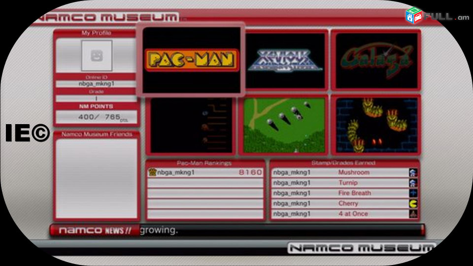 Ps 5 Playstation5 Ps4 Playstation 4 Ps3 Sony Խաgher		Namco Museum Essentials 	Icon Edition