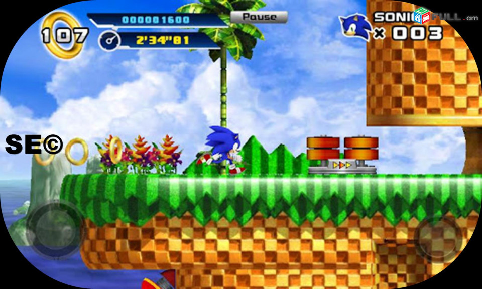 Ps5 Playstation 5 Ps 4 Playstation4 Ps 3 Sony XaaaGHEr  		Sonic the Hedgehog 4  Episode I	Standard Edition
