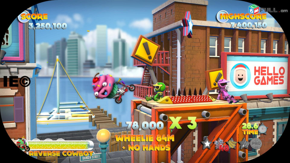 Ps 5 Playstation5 Ps4 Playstation 4 Ps3 Sony Խաxer   	Ֆ	Joe Danger 2  The Movie	Icon Edition