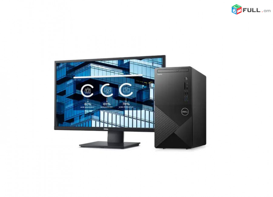 Computer 10 -րդ սերունդ i3 10100 / 16gb ram / 240gb ssd / LED 22 * Monitor / Համակարգիչ